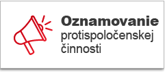 Oznamovanie protispoločenskej činnosti