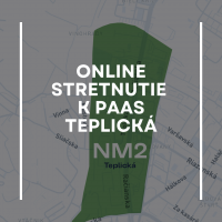 Online stretnutie k zavedeniu regulovaného parkovania PAAS na Teplickej ulici
