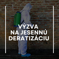 Výzva na preventívnu celoplošnú deratizáciu – jeseň 2024
