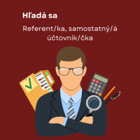 Referent/ka, samostatný/á účtovník/čka