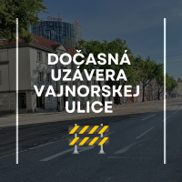 Oprava kanalizácie na Vajnorskej ulici – 3. etapa