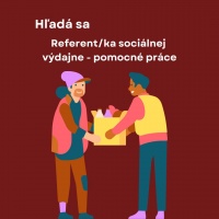Referent/ka sociálnej výdajne – pomocné práce
