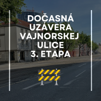 Obnovenie opráv kanalizácie na Vajnorskej ulici po zimnej uzávierke