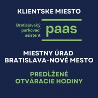 Klientske miesto PAAS - Predĺženie otváracích hodín