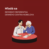 Referent/ka denného centra Nobelova