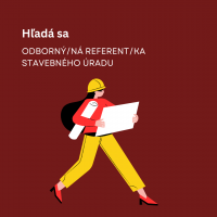 Obsadzujeme voľnú pozíciu na stavebnom úrade