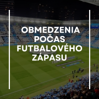 Dopravné obmedzenia počas futbalového zápasu 2. apríla 2025