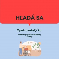 Opatrovateľ/ka terénnej opatrovateľskej služby