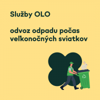 Služby OLO a odvoz odpadu počas veľkonočných sviatkov