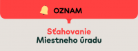 Sťahovanie miestneho úradu - rozpis sťahovania útvarov