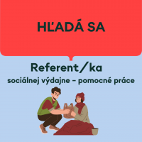 Hľadá sa Referent/ka sociálnej výdajne - pomocné práce