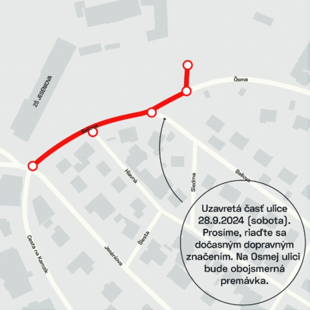mapka ulica na hranie