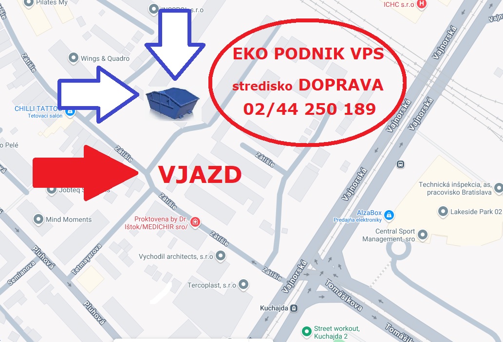 zmena bio odpad mapka