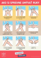 Ako si správne umývať ruky? Ako sa starať o rúško? Vytlačte si a zdieľajte dôležité informačné letáky