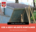 V Novom Meste sa dnes začalo jarné upratovanie. Až do 23. júna budú na viacerých miestach v Novom Meste pristavené veľkoobjemové kontajnery, do ktorých budete môcť vyh…