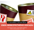 V sobotu 21. novembra 2020 sa bude v našej mestskej časti konať ZBER KOMUNÁLNYCH ODPADOV Z DOMÁCNOSTÍ S OBSAHOM NEBEZPEČNÝCH LÁTOK pre občanov Bratislavy (fyzické osob…