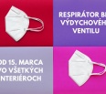 Pozor, od dnešného dňa 15. marca je povinné nosenie respirátorov bez výdychového ventilu, ktorý spĺňa klasifikáciu najmenej FFP2 (podľa normy STN EN 149+A1) vo všetkýc…