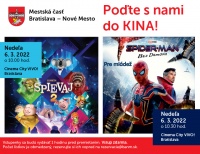 Darček pre novomestské deti k jarným prázdninám: Poďte s nami do kina!
