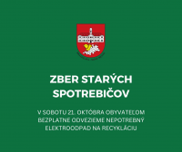 Zber starých spotrebičov