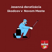 Od 1. októbra do 30. novembra 2023 bude jesenná deratizácia škodcov