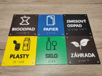 Bratislavské OLO inštaluje na kontajnery reliéfne štítky v Braillovom písme. Nevidiacim a slabozrakým pomôžu triediť komfortne a hygienicky