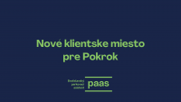 PAAS – Nové klientske miesto pre Pokrok