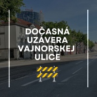 OPRAVA KANALIZÁCIE NA VAJNORSKEJ ULICI 