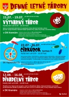 Ponuka denných letných táborov sa rozširuje