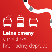 Letné zmeny v MHD