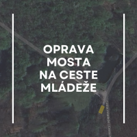 Oprava mosta M 019 cez potok Vydrica v Mestských lesoch