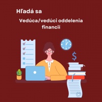 Vedúca/vedúci oddelenia financií