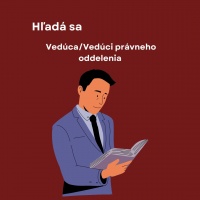 Vedúca/vedúci právneho oddelenia 