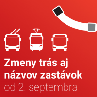 Zmeny v MHD od 2. septembra