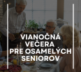Vianočné obdobie je časom, ktorý väčšina z nás trávi v kruhu najbližších. Bohužiaľ, nie všetci majú túto možnosť. Preto obyvateľov mestskej časti Nové Mesto, ktorí žij…