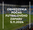 Vážené obyvateľky a vážení obyvatelia,

V utorok 5. novembra sa na Národnom futbalovom štadióne – Tehelné pole uskutoční medzinárodné futbalové stretnutie ligovej fá…