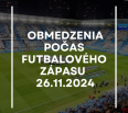 Vážené obyvateľky a vážení obyvatelia,

futbalový zápas medzi ŠK Slovan Bratislava – AC Milano, ktorý sa uskutoční v utorok, 26. novembra 2024 na Národnom futbalovom…