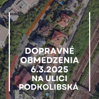 Dopravné obmedzenia z dôvodu Geologického prieskumu na ulici Podkolibská