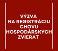 Štátna veterinárna a potravinová správa Slovenskej republiky žiada obyvateľov, ktorí tak ešte neurobili, aby najneskôr do 9. apríla 2025 zaregistrovali svoj chov hospo…