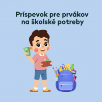 Máte doma prváčika? Prispejeme vám 30€ na školské potreby!