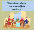 Vianoce sú časom blízkosti a radosti, no nie každý má možnosť tráviť ich v kruhu rodiny. Aby sme aj osamelým obyvateľom našej mestskej časti spríjemnili predvianočné o…