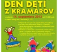 Sobota 14. septembra 2013 bude patriť rodinám z Kramárov. V areáli Základnej školy s materskou školou na Cádrovej ulici č. 23 sa uskutoční od 15.00 hod. zábavné popolu…