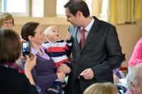 Vítanie novorodencov: za Novomešťanov sme pasovali 36 chlapcov a 35 dievčat