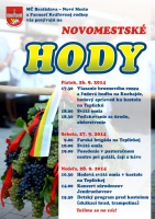 V piatok sa v Novom Meste začínajú hody