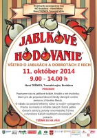 V Tržnici bude v sobotu 11. októbra Jablkové hodovanie