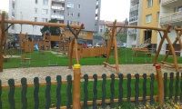 Na Rozvodnej ulici bolo dokončené nové detské ihrisko