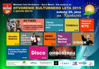 Kultúrne leto 2015 otvoríme 20. júna. Na Kuchajdu prídu rytieri, Ján Berky Mrenica aj Vidiek  
