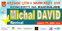 Víkend s Kultúrnym letom 2015: hity Michala Davida, filmový trhák a dychovka v parku na Račku