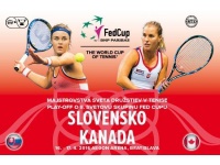 Súťaž o lístky na tenisový Fed Cup Slovensko - Kanada