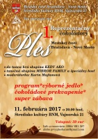 Pozývame vás na prvý reprezentačný ples mestskej časti Bratislava - Nové Mesto! V sobotu 11. februára