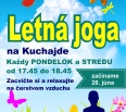 Aj tento rok bude Kultúrne leto 2017 v Novom Meste plné pohybových aktivít. Už v pondelok 26. júna štartuje tradičná LETNÁ JOGA NA KUCHAJDE, ktorá je už siedmy rok po …